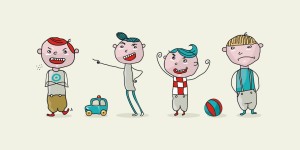 bigstock-Bad-Kids-Set-45292486